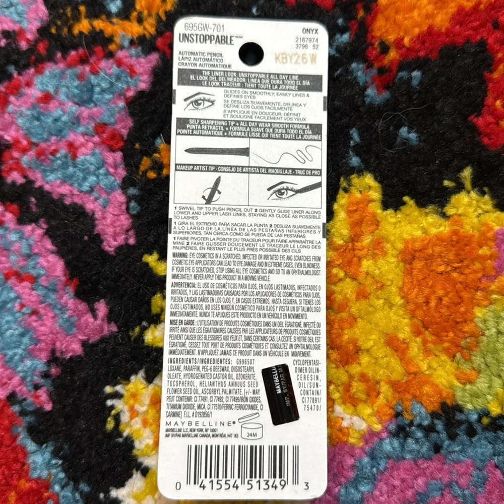 Maybelline Unstoppable Eyeliner - onyx